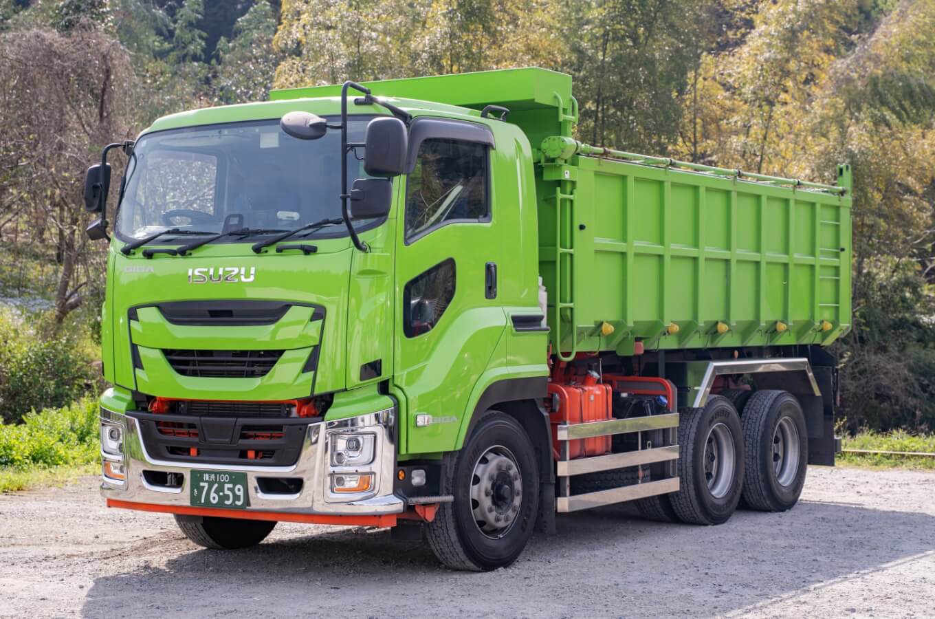 10tダンプ車